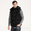 Customized Wholesale Cotton Down Vest Jacket With Sleeves